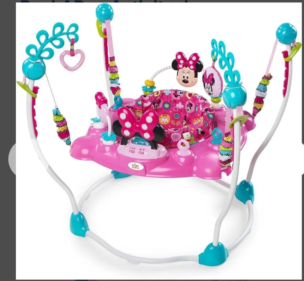 New MINNIE MOUSE PeekABoo Activity Jumper thumbnail