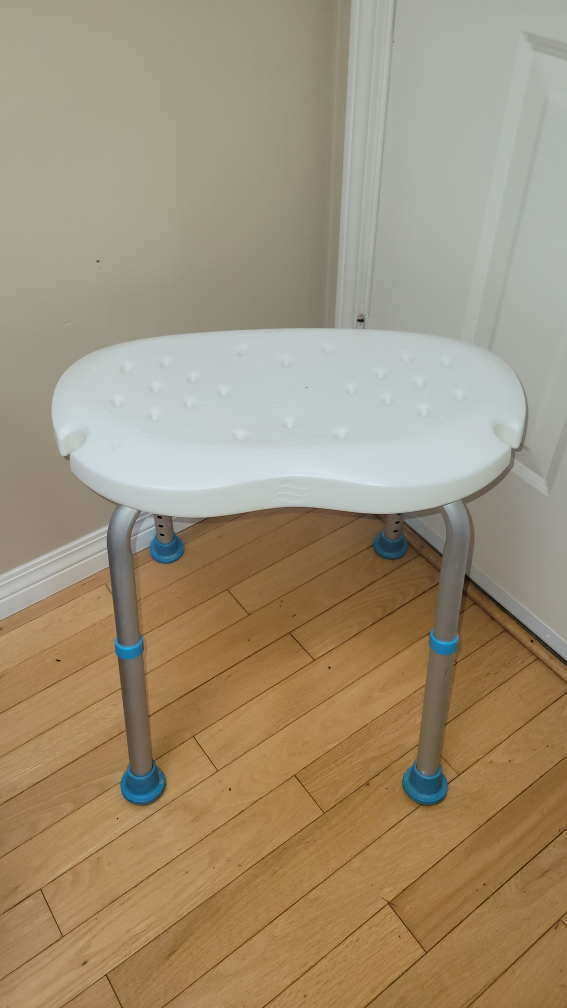 Value$95 LikeNew AquaSense Adjustable Bath & Shower Chair - photo 2