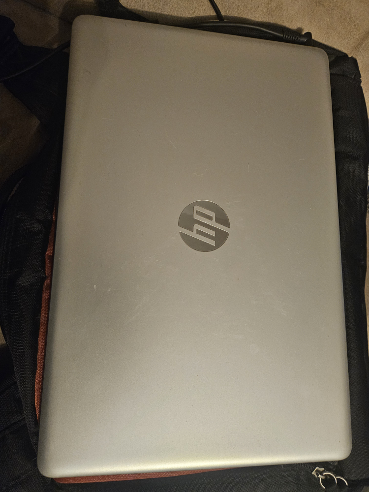 HP Laptop with Eddie Bauer Bag
