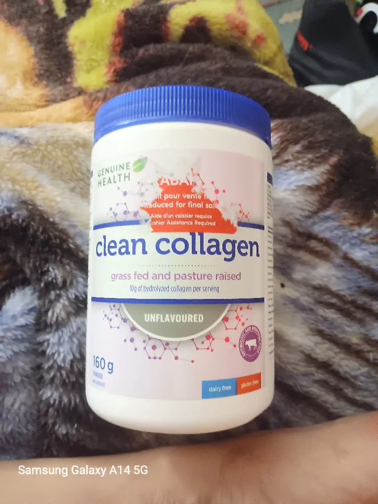 Clean Collagen Unflavoured Powder - 160g thumbnail