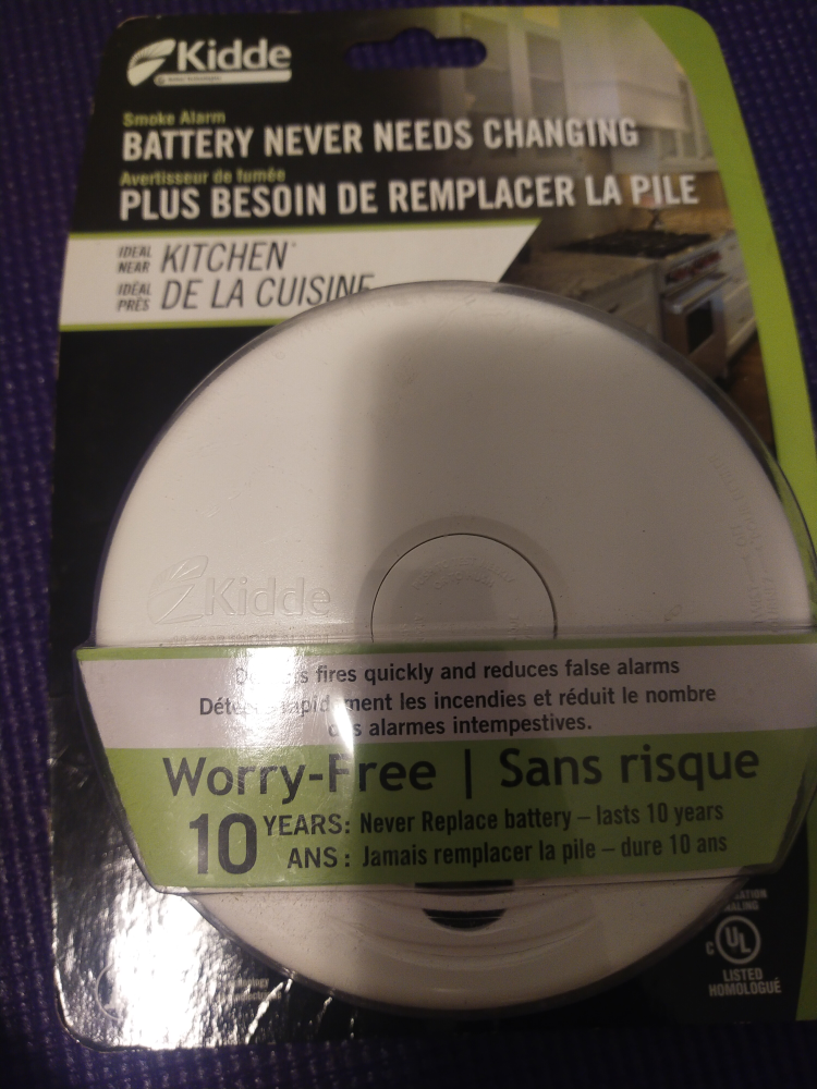 New Kidde Smoke Alarm