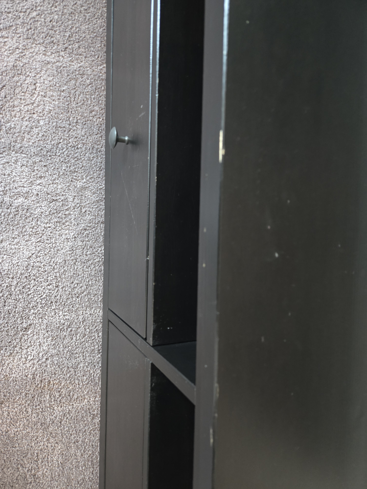 IKEA Black TV stand/Storage Unit - photo 2