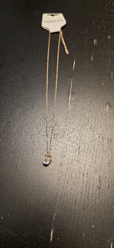 Stainless Steel Letter Necklaces - photo 2