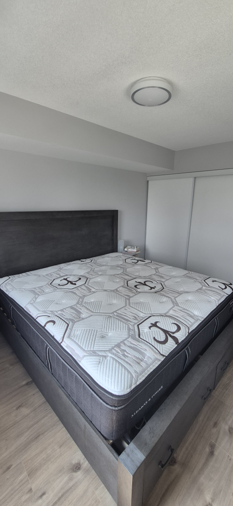 The Brick- King Size Bed frame with mattress
