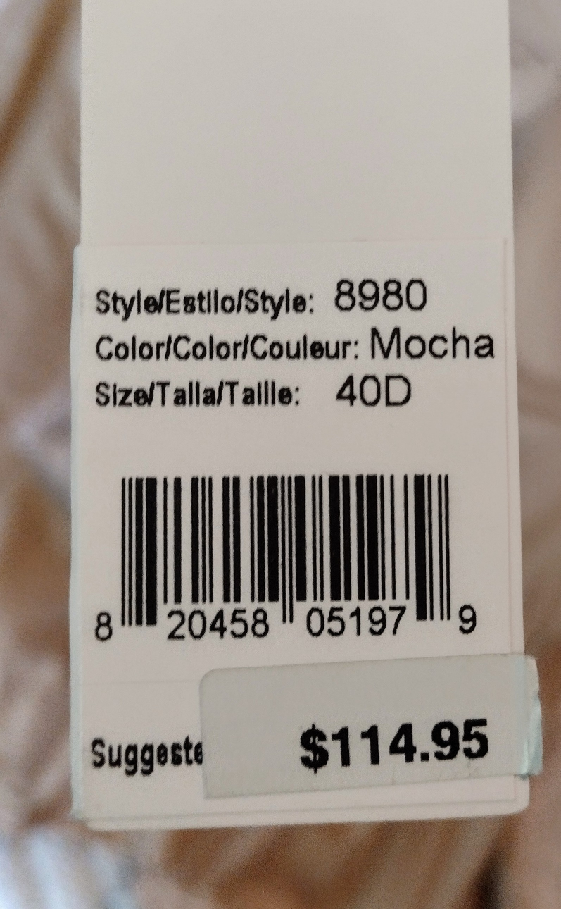 Brand New Bustier 40D Mocha Worn 30 minutes - photo 2