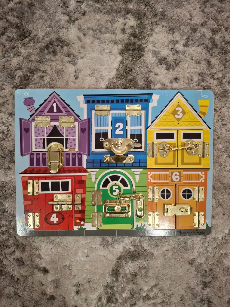 Melissa & Doug Latches Board thumbnail
