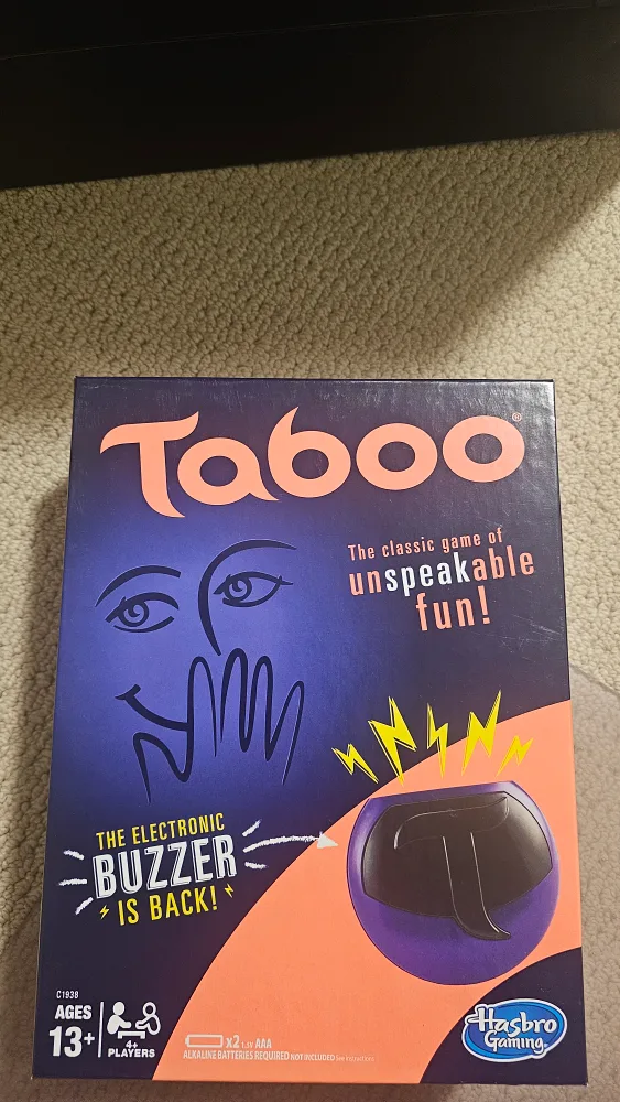 Taboo Board Game - Hasbro Gaming thumbnail