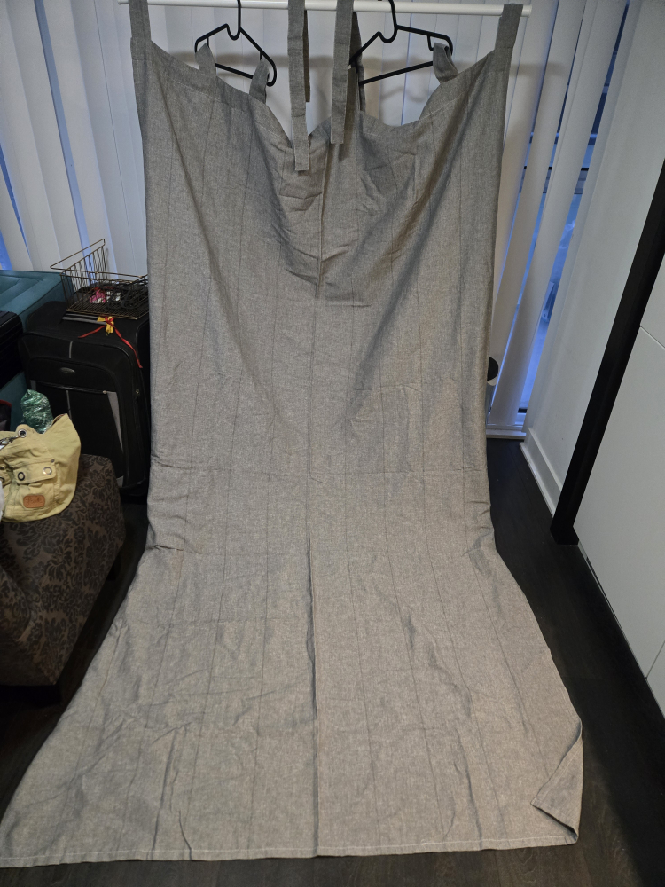 IKEA Lenda Curtains - Grey - 140x250cm - photo 4