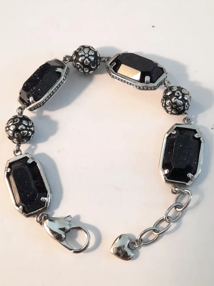 Tocara stsinless steel bracelet with sandstone image indicator(10)