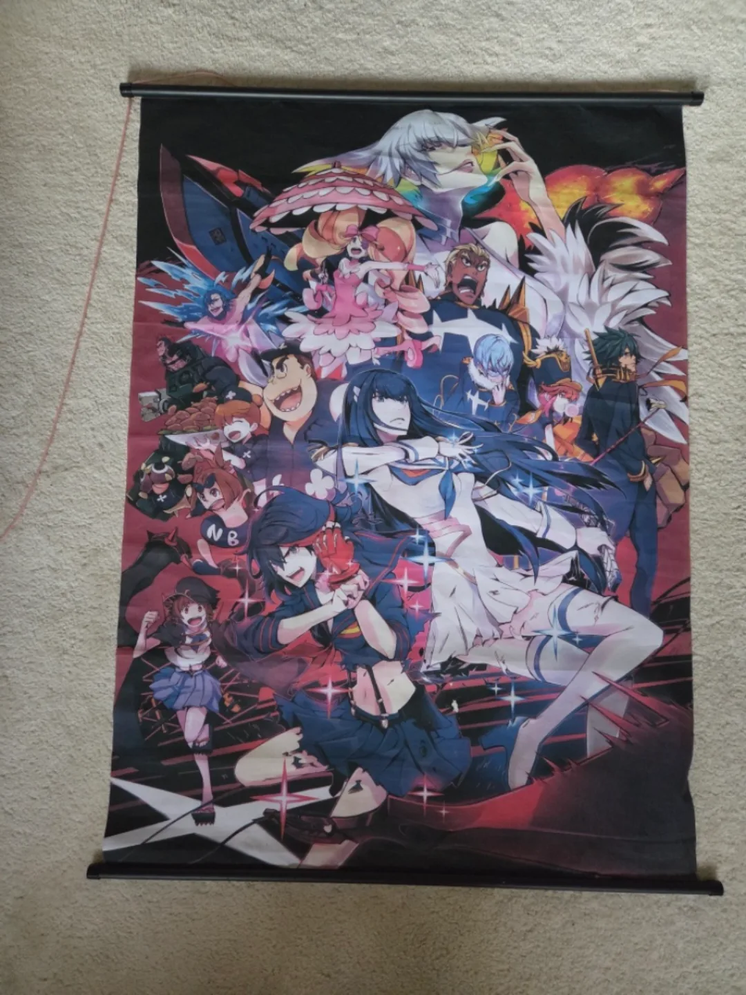 Kill la Kill Wall Scroll APPROX 40" x 35" thumbnail