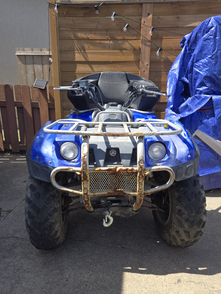 Blue ATV kodiak 400 2003 - photo 2