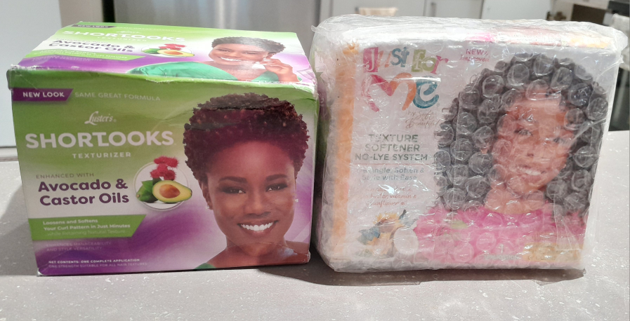 Luster's Shortlooks Texturizer & Just for Me Texture Softener