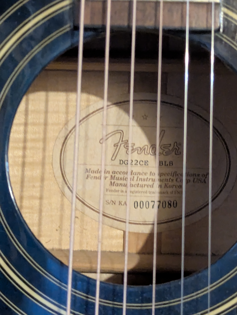 fender acoustic electric guitar - photo 2