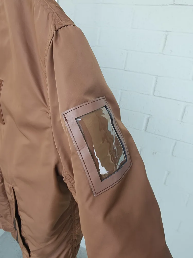 H&M Brown Bomber Jacket image indicator(5)