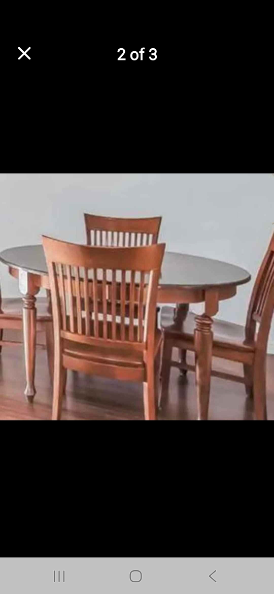 Dining Table with 4 Chairs - photo 2