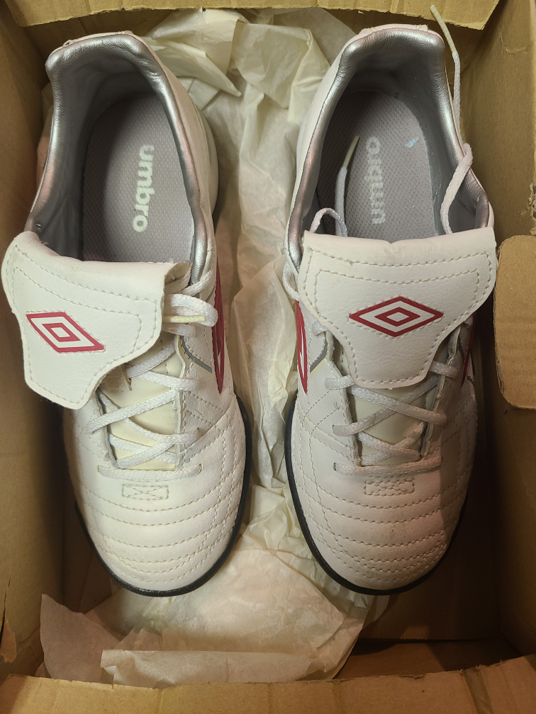 White Soccer Shoes