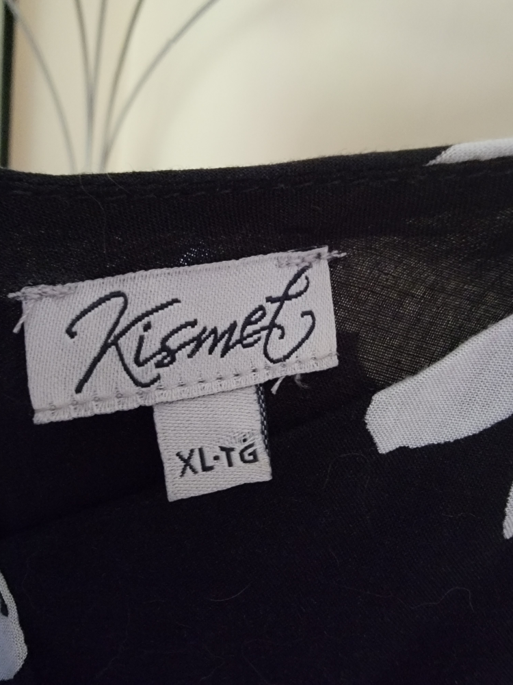 Kismet Black Floral Dress - Size XL - photo 4