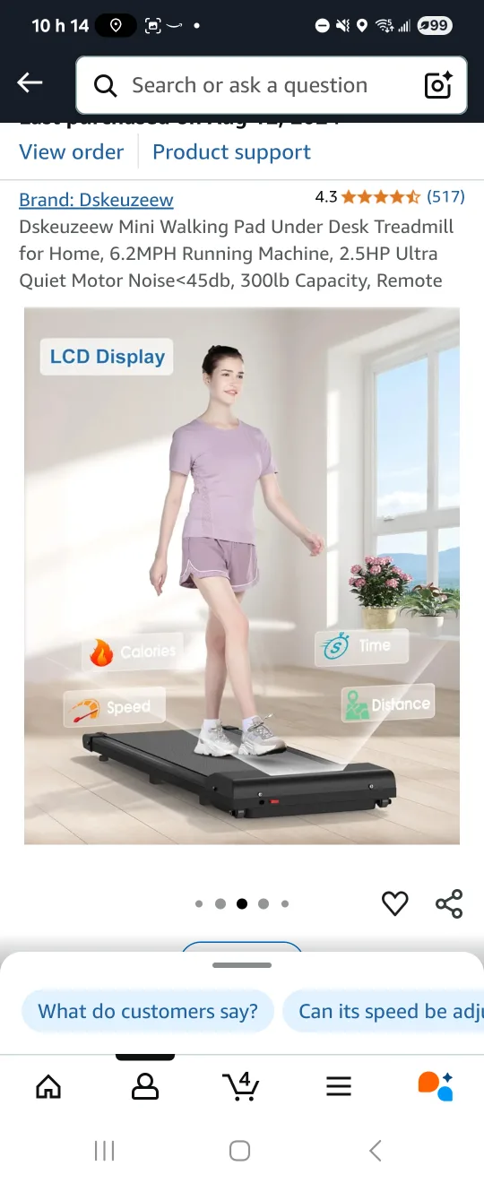 Mini Walking Pad Treadmill image indicator(2)