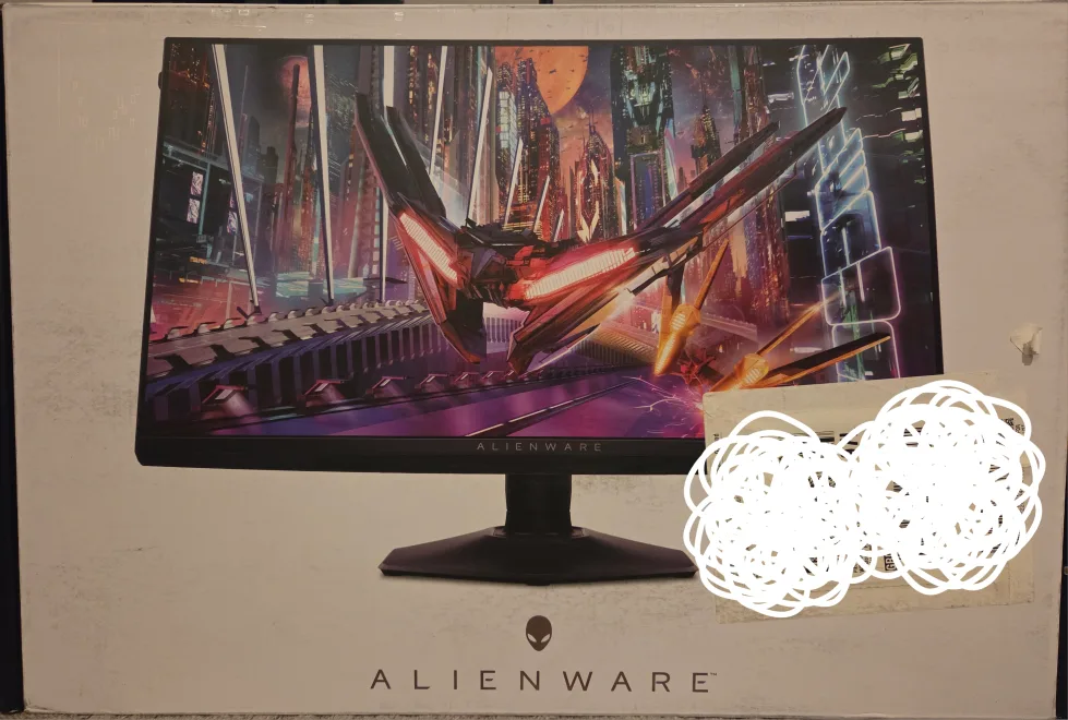 360hz Alienware AW2523HF Gaming Monitor, 0.5ms Response Time. thumbnail