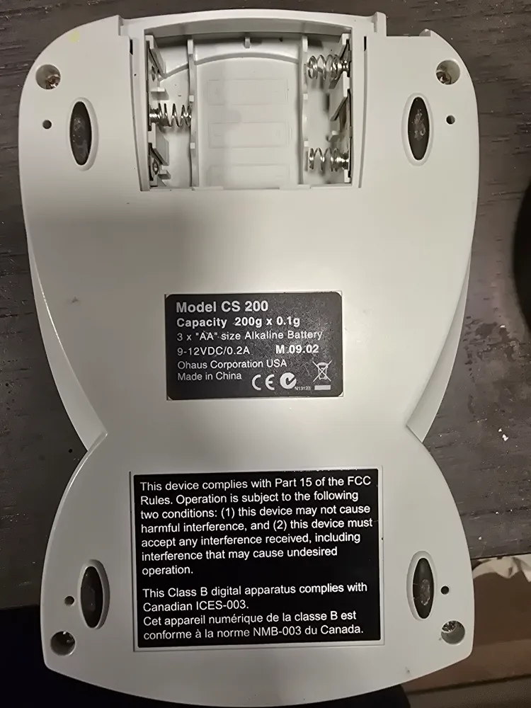 Ohaus CS 200 Digital Scale image indicator(2)