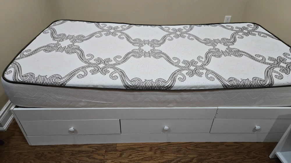 Twin Bed Frame with Storage Drawers thumbnail