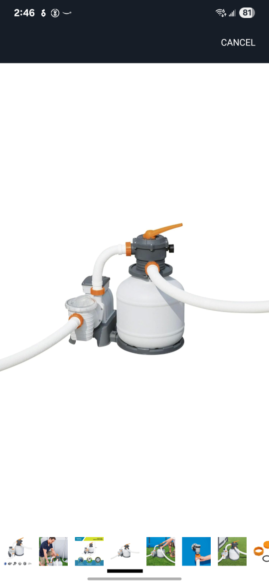 brand new Bestway Sand Filter Pump for Above Ground Pools