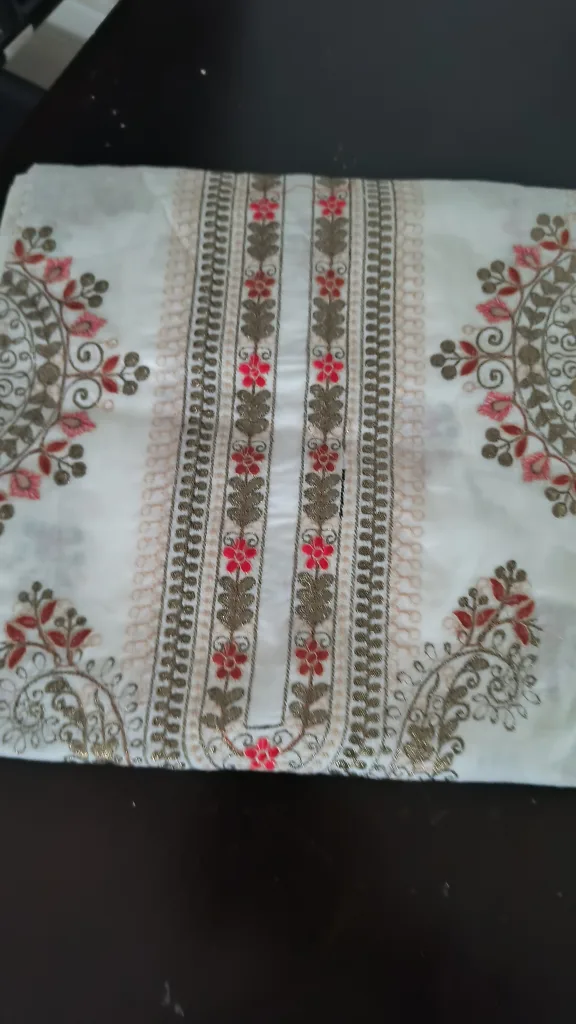 Embroidered Salwar Kameez Fabric - New thumbnail