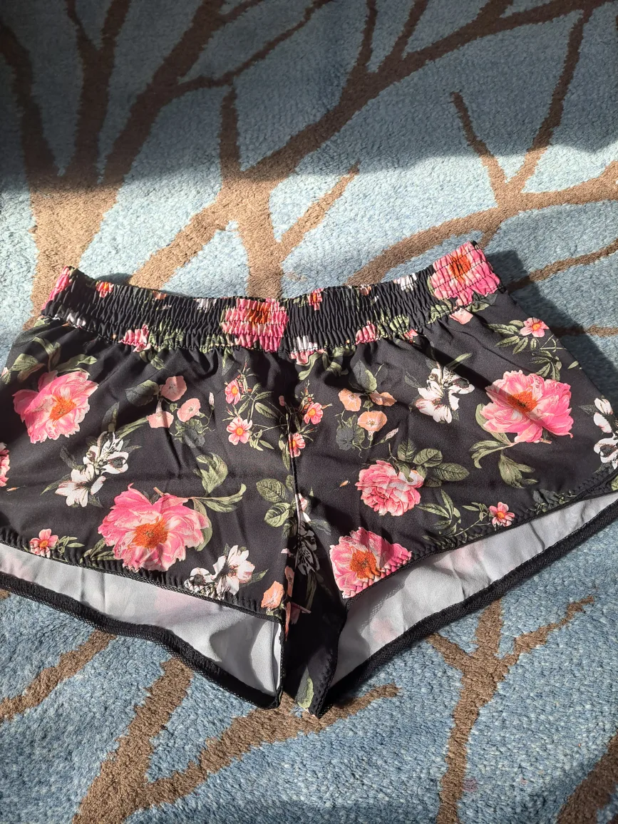 George Floral Print Running Shorts - Size M thumbnail