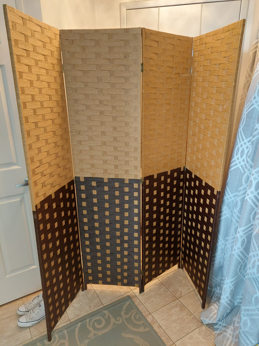 Four-Panel Room Divider - photo 2