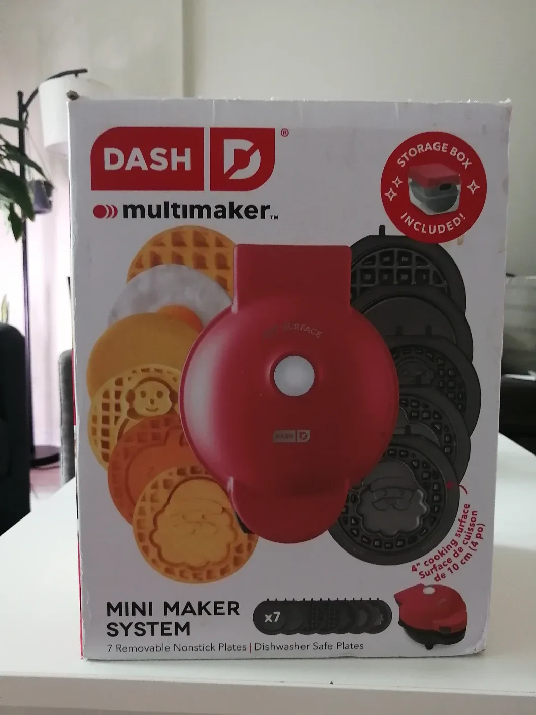 DASH multimaker Mini Maker System - Waffle Plates thumbnail