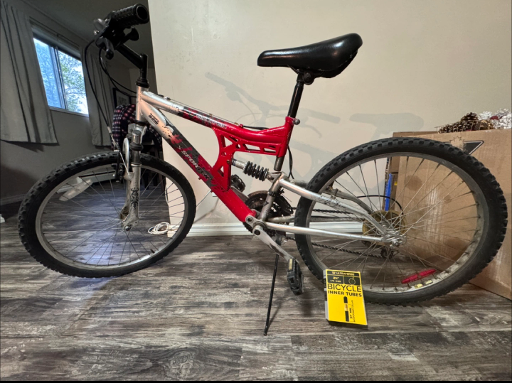 24" Full Suspension Bike