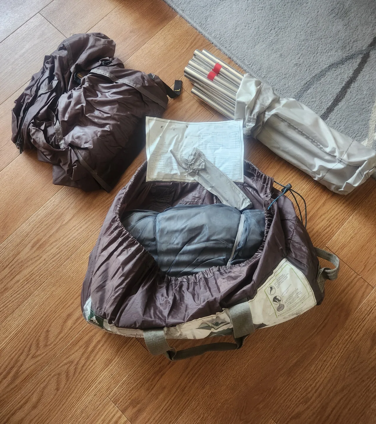 Woods A-Frame 3-Season 3-Person Camping Tent Open to offers image indicator(2)