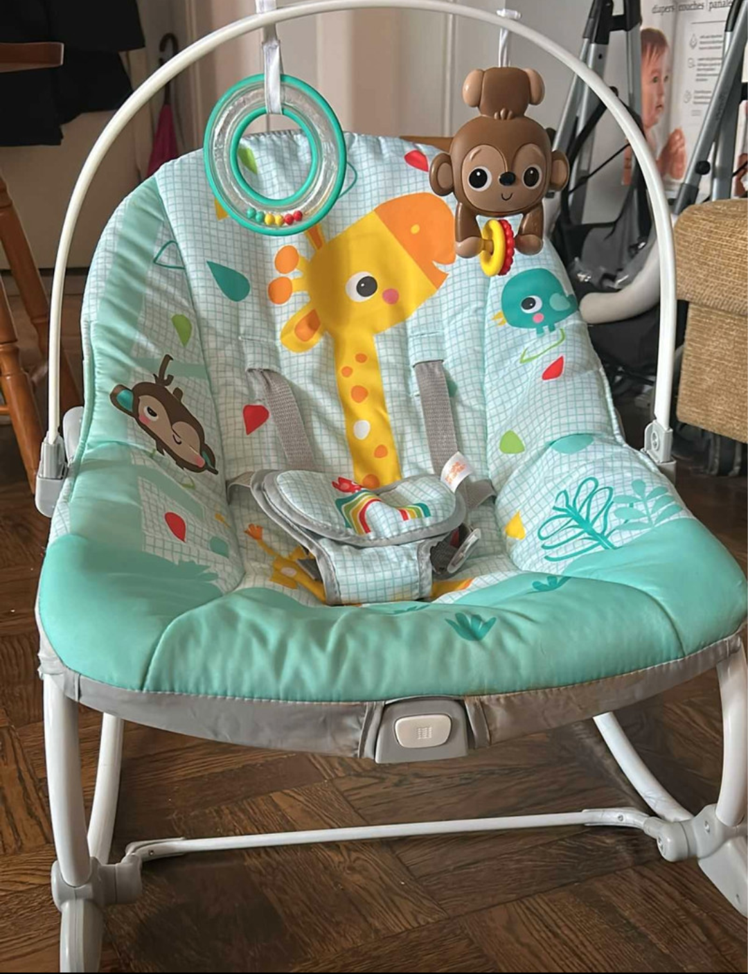 Bright Starts Wild Vibes Infant to Toddler Rocker - photo 2