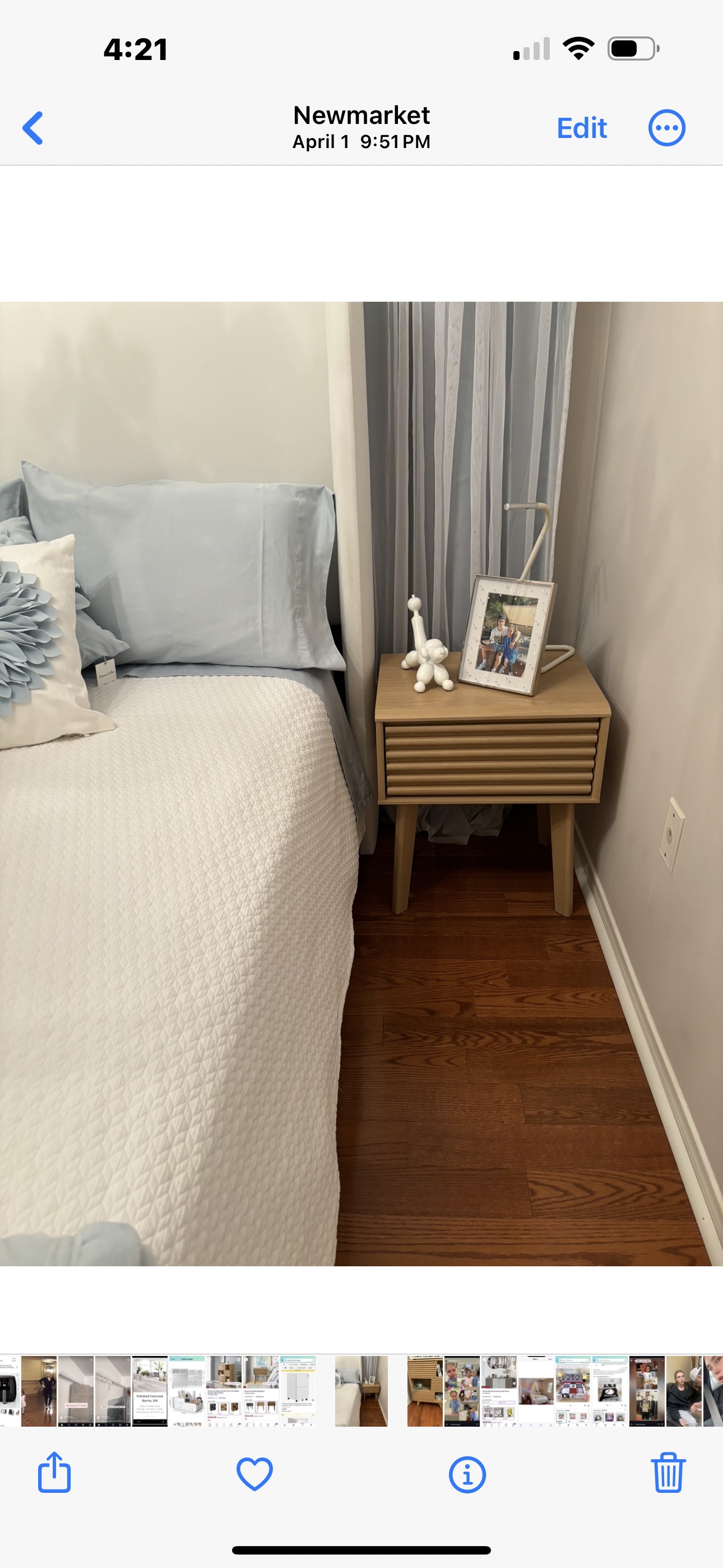 Three tier display cabinet & End table - photo 2