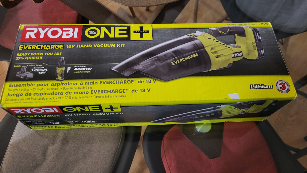 RYOBI 18V Hand Vacuum Kit
