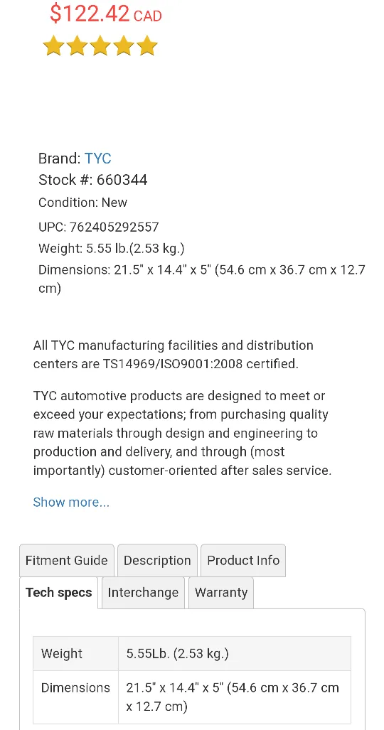 Window Regulator for sale     🇨🇦 image indicator(6)