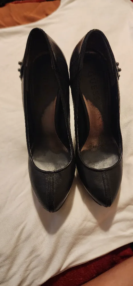 Guess Black Heels - Size 6.5 thumbnail