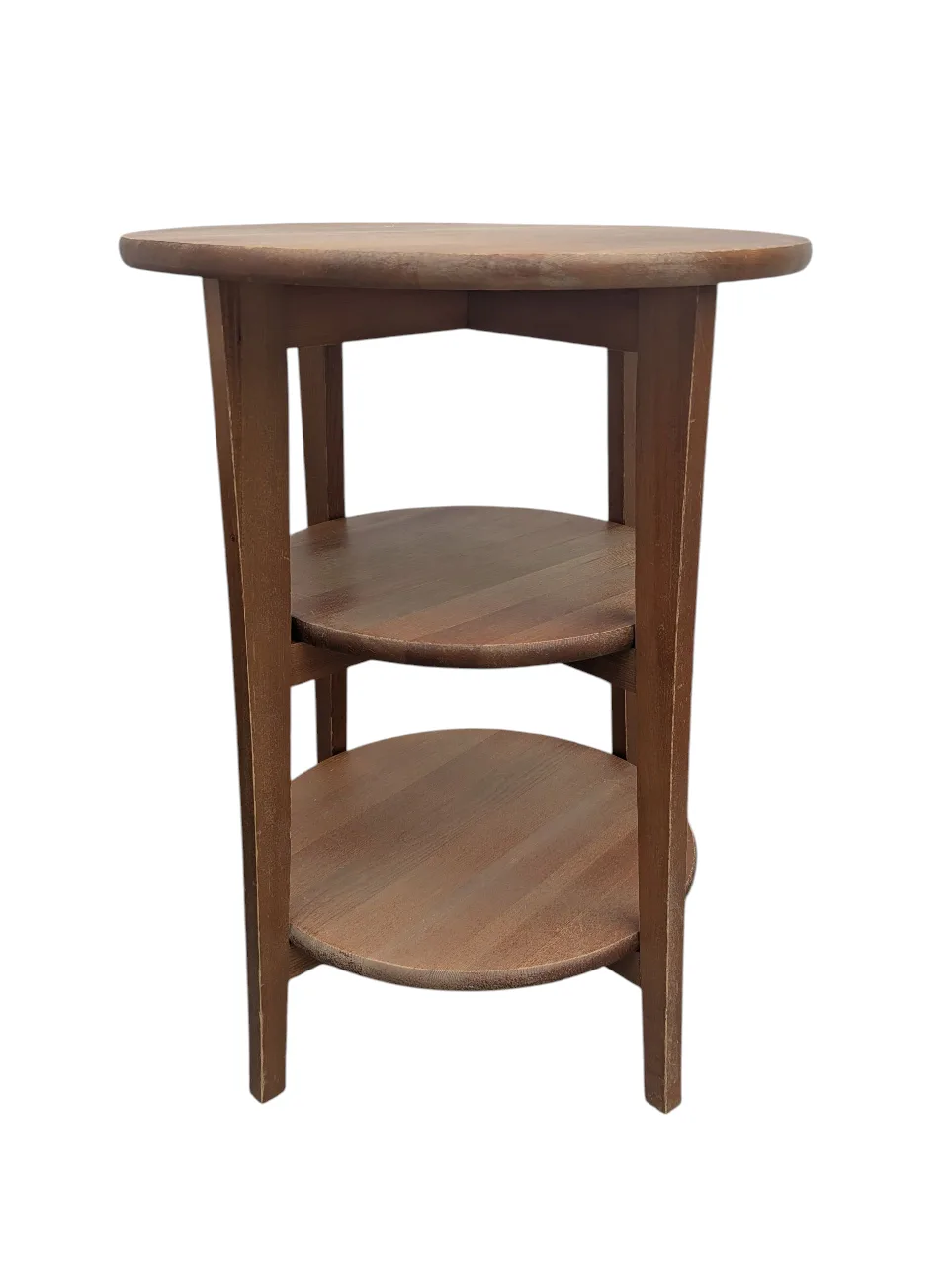 USED Small Pine side table. Shows normal wear. Great to refinish thumbnail