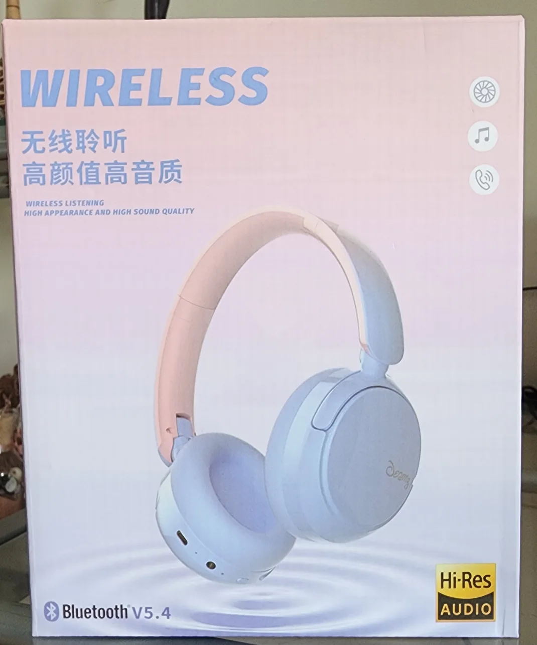 New Wireless Headphones – HiFi Stereo Sound Bluetooth 5.4🥕 image indicator(6)