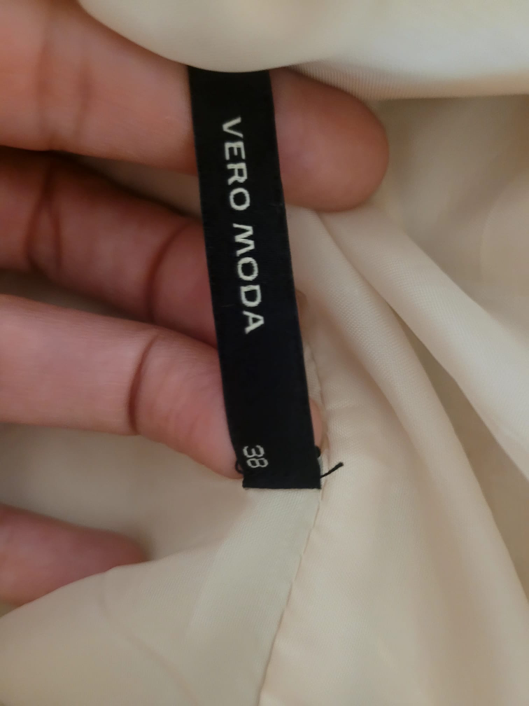 Vero Moda Gold Dress - Size 38 - photo 4