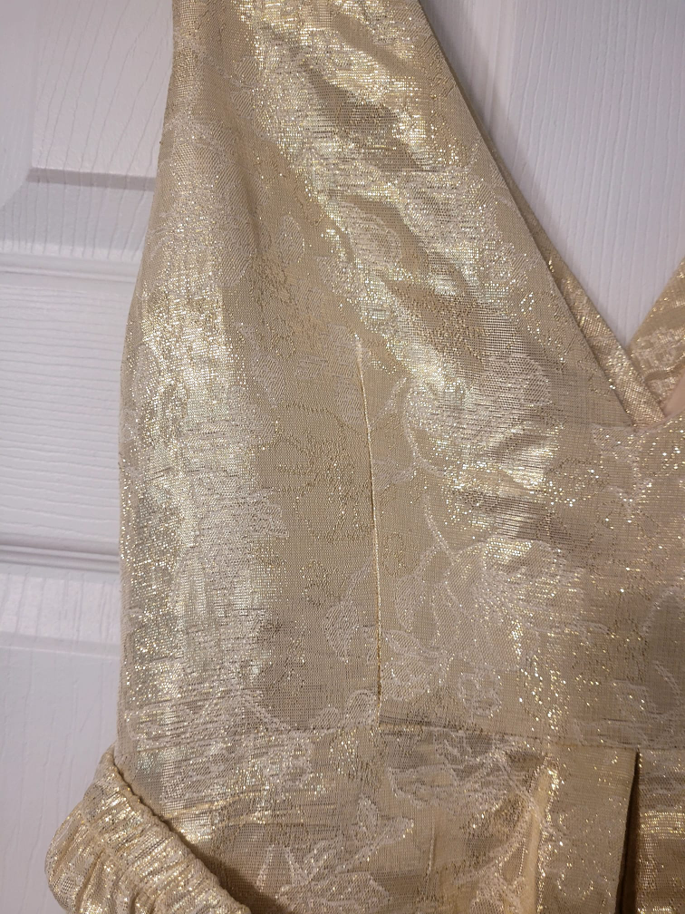 Vero Moda Gold Dress - Size 38 - photo 5