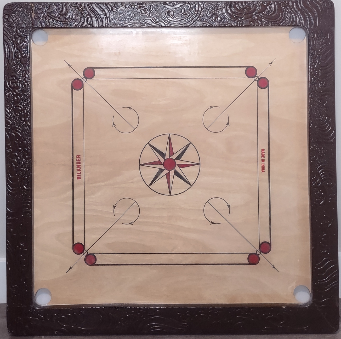Tournament Heavy-duty Carrom Board (Highlander - Made in India)