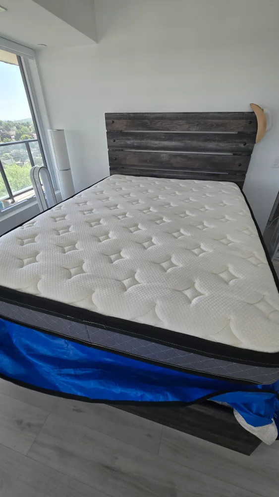Mattress queen size + plastic cover image indicator(3)