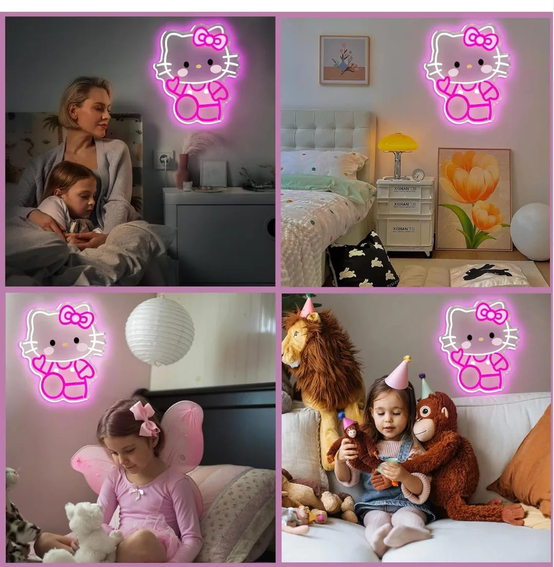 Hello Kitty Neon Sign🥕 image indicator(7)