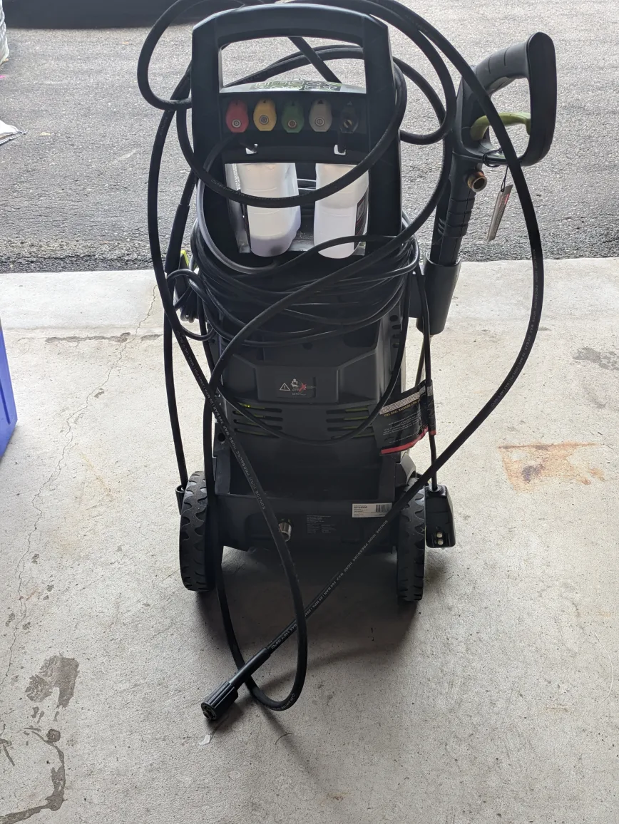Sun Joe Electric Pressure Washer image indicator(2)