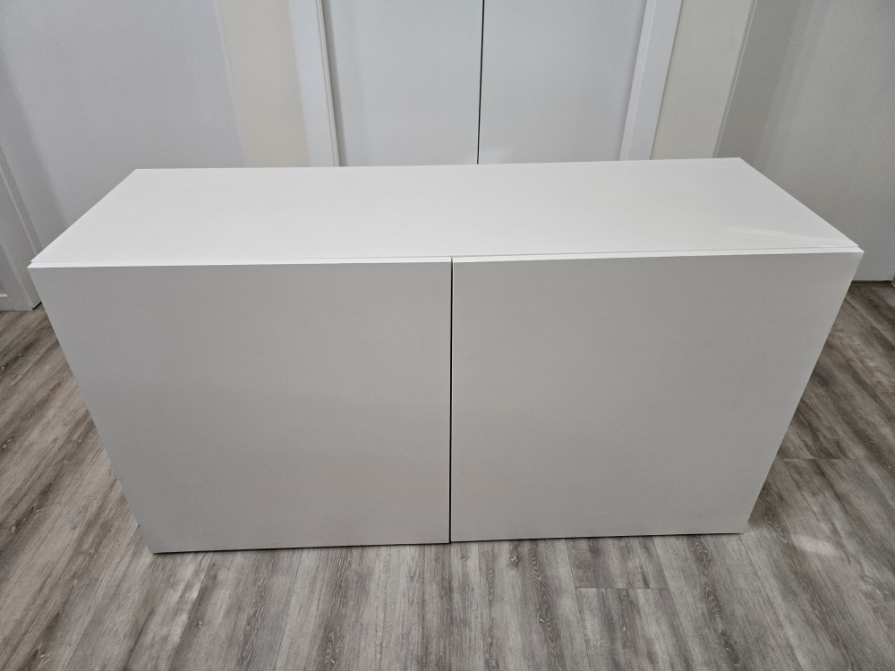 IKEA BESTÅ White Storage Unit - Like New! - photo 3