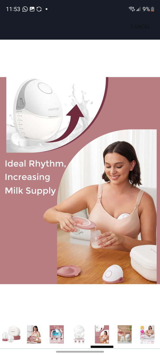 New Momcozy Breast Pump Mobile Style - photo 5