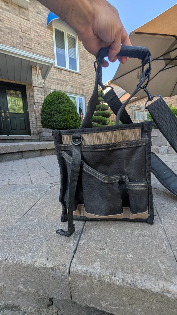 Kuny's SW1528 23 pockets 11" tool bag image indicator(6)