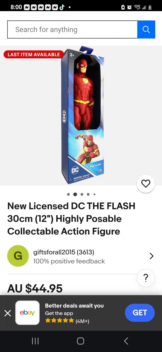 DC The Flash 30cm (12") Action Figure image indicator(2)