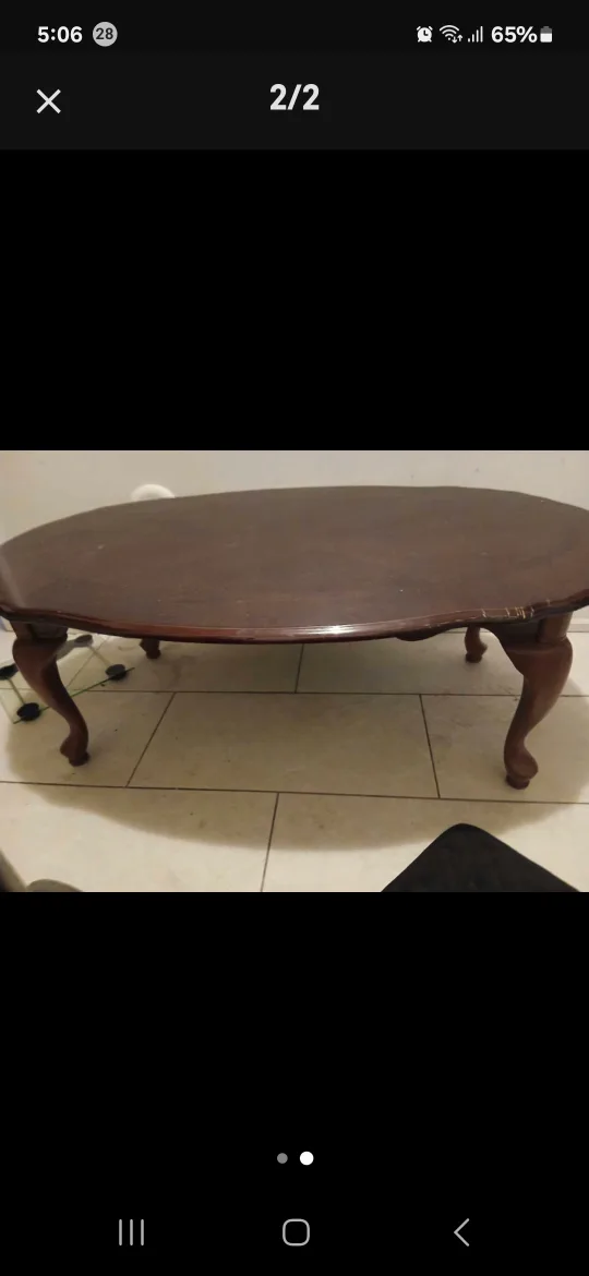 Coffee Table - Solid Wood image indicator(2)